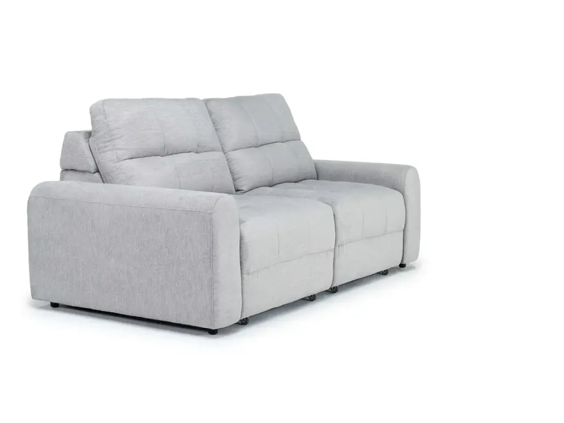 Mor Furniture Bryce Power Sliding Loveseat In Savannah Coin