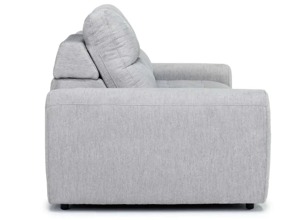 Mor Furniture Bryce Power Sliding Loveseat In Savannah Coin