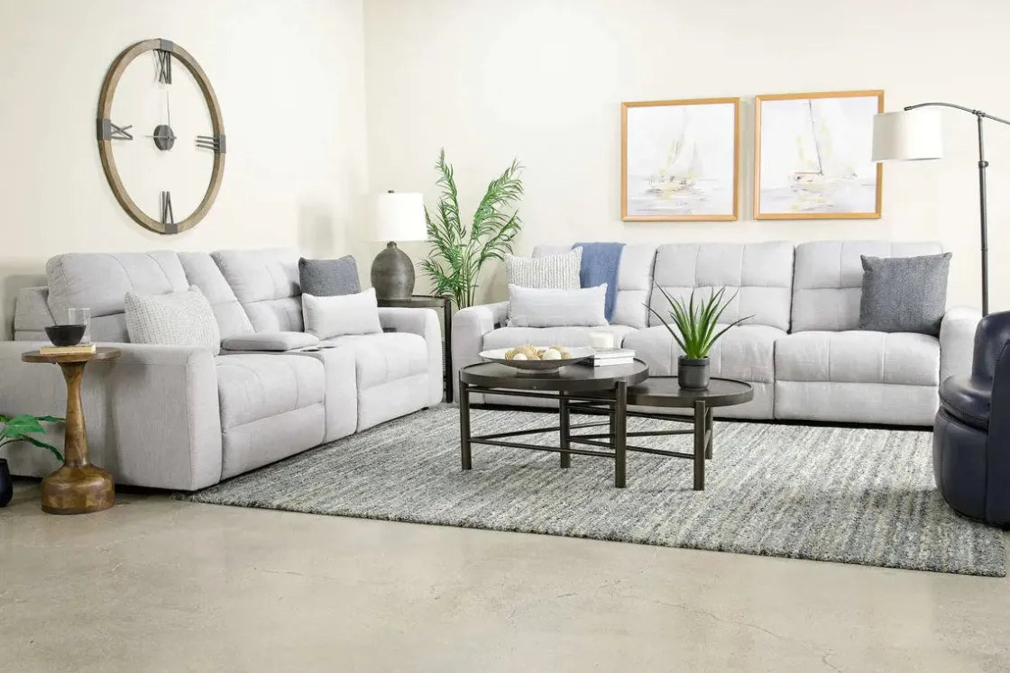 Mor Furniture Bryce Power Sofa In Savannah Coin