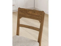 Mor Furniture Cabalynn Counter Height Stool In Oatmeal/Light Brown