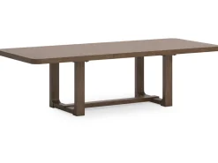 Mor Furniture Cabalynn Extendable Dining Table, 4 Chairs & Bench In Light Brown