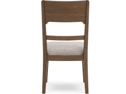Mor Furniture Cabalynn Side Chair In Oatmeal/Light Brown