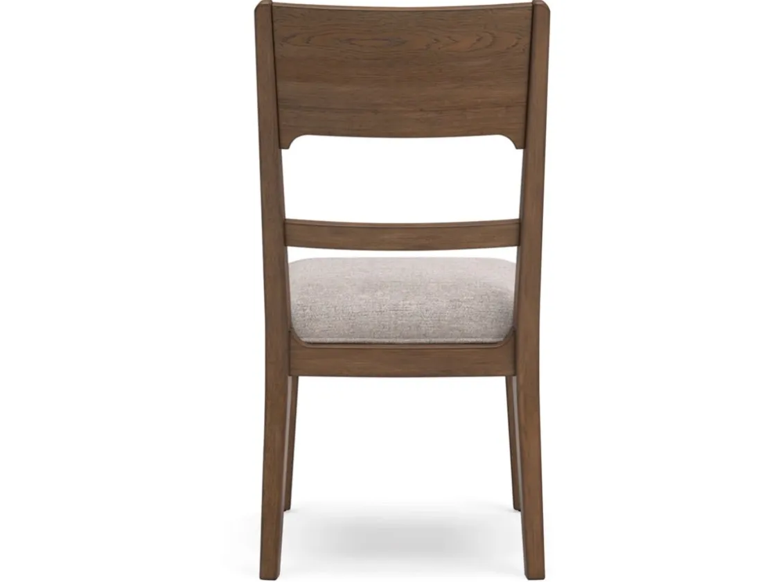 Mor Furniture Cabalynn Side Chair In Oatmeal/Light Brown