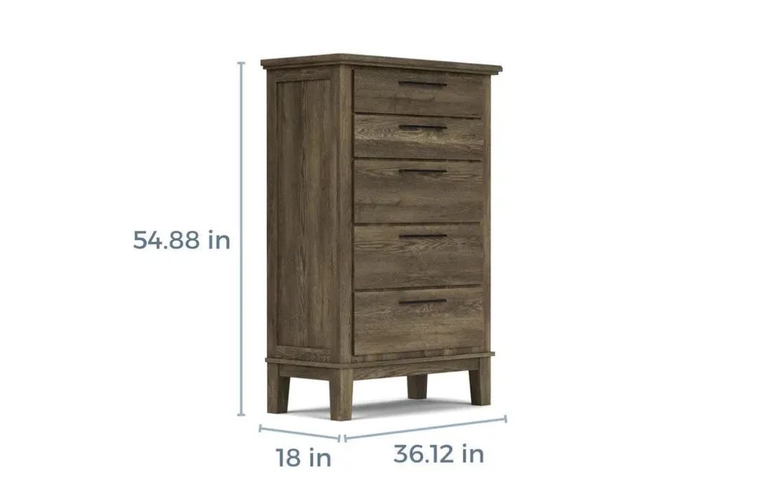 Mor Furniture Cagney Chest In Brown