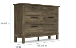 Mor Furniture Cagney Dresser In Gray