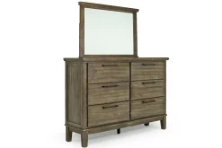 Mor Furniture Cagney Mirror In Brown