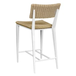 Mor Furniture Calbas Outdoor Counter Height Stool In White
