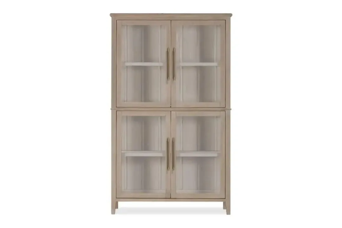 Mor Furniture Camden Curio Cabinet In Chai