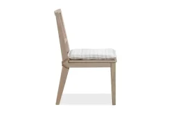 Mor Furniture Camden Side Chair With Removable Cushion In Chai, Set Of 2
