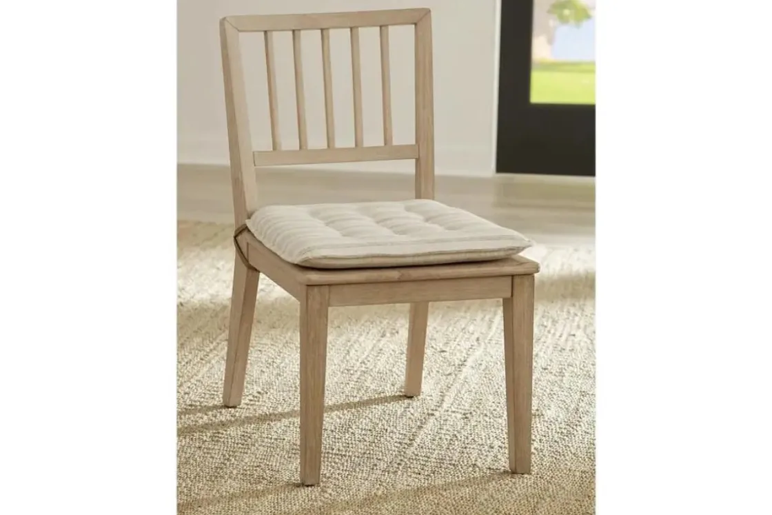 Mor Furniture Camden Side Chair With Removable Cushion In Chai, Set Of 2
