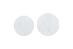 Mor Furniture Camille Nesting Table In White Marble, Set Of 2
