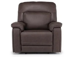 Mor Furniture Cannes 3 Power Theater Recliner W/ Immersive Sound In Jumbo Bark