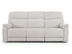 Mor Furniture Cannes 3 Power Theater Sofa W/ Immersive Sound In Maze Tan