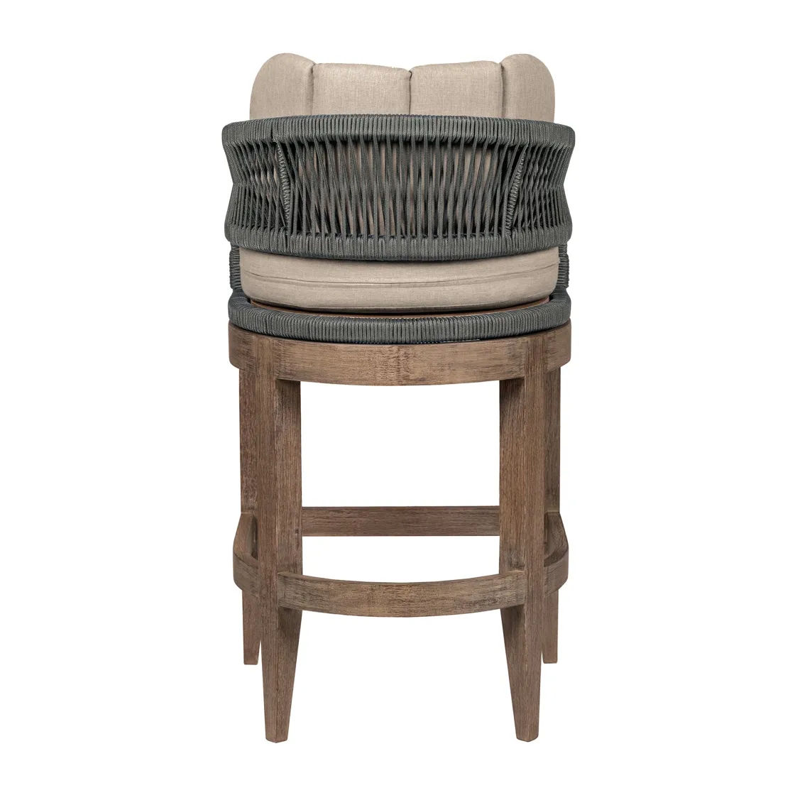 Mor Furniture Capri Outdoor Barstool In Taupe