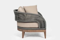 Mor Furniture Capri Outdoor Lounge Chair In Taupe