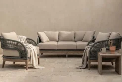 Mor Furniture Capri Outdoor Lounge Chair In Taupe
