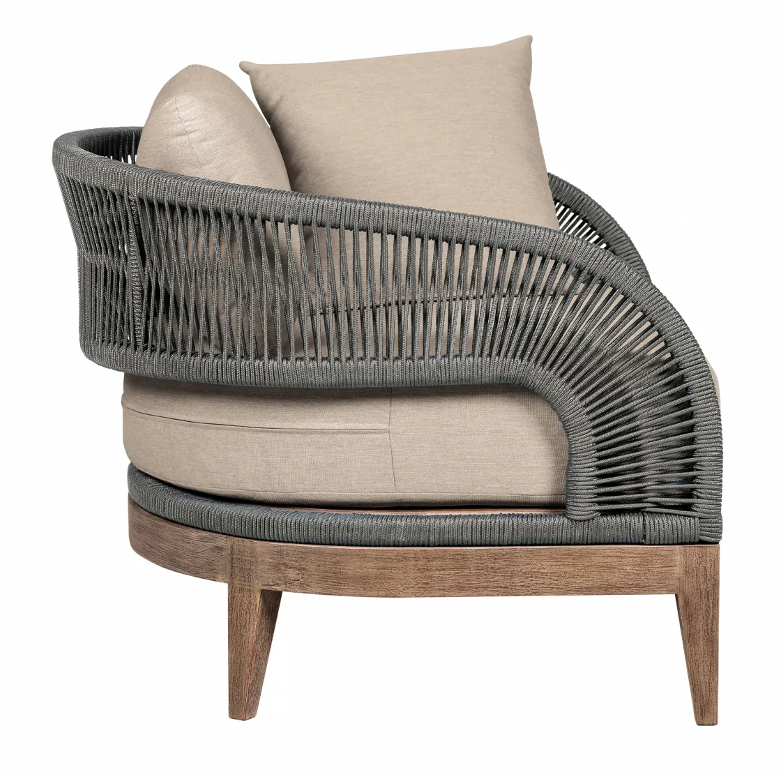 Mor Furniture Capri Outdoor Lounge Chair In Taupe