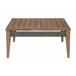 Mor Furniture Capri Outdoor Square Coffee Table In Brown