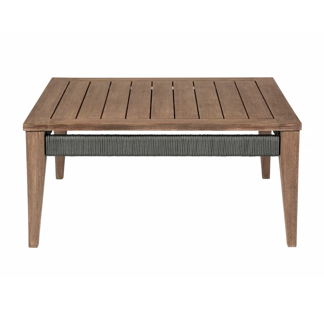 Mor Furniture Capri Outdoor Square Coffee Table In Brown
