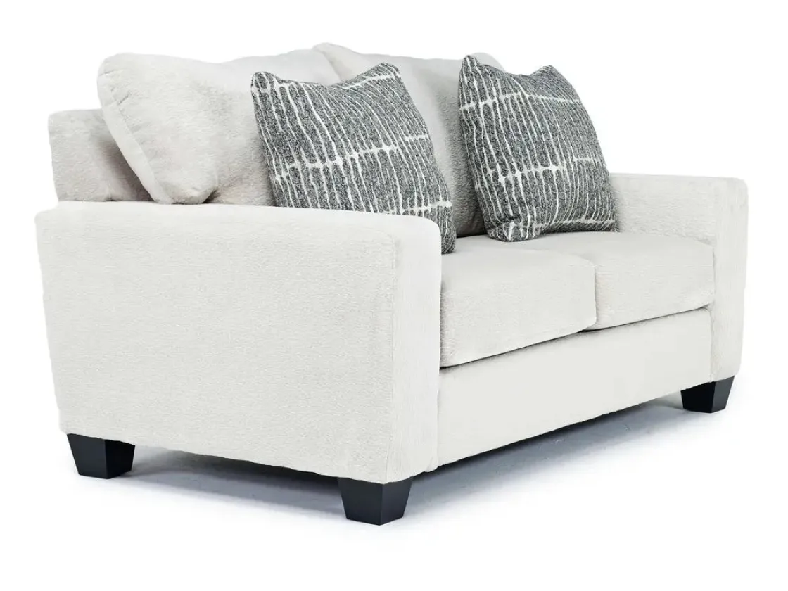 Mor Furniture Carlsbad Sofa & Loveseat In Elmo Sand