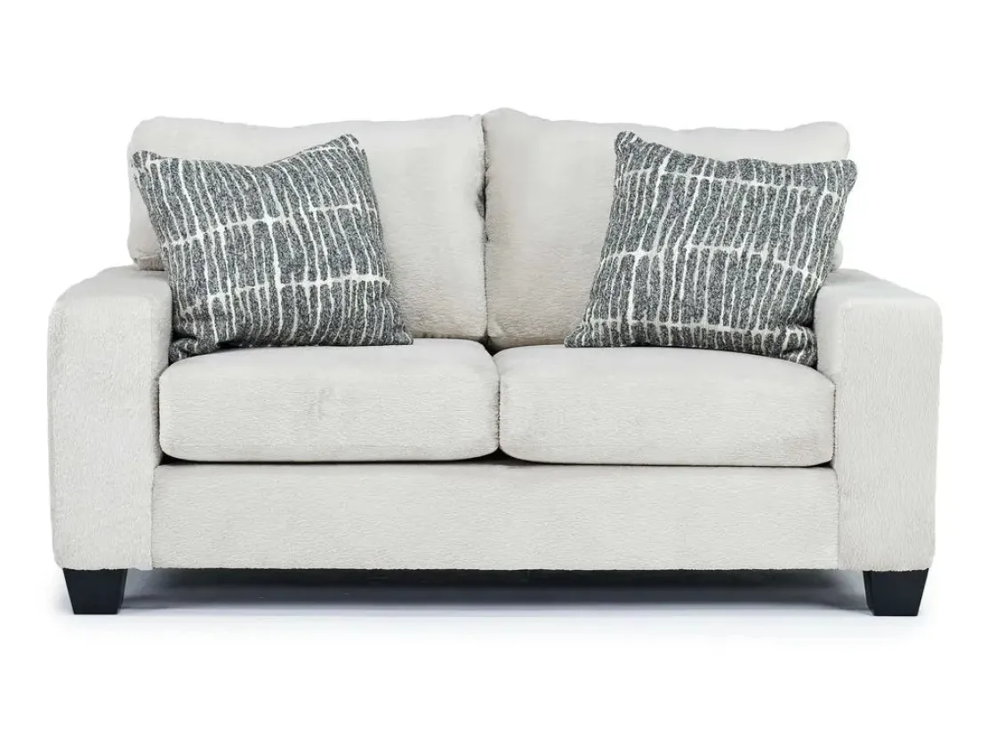 Mor Furniture Carlsbad Sofa & Loveseat In Elmo Sand