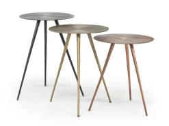 Mor Furniture Carly Accent Table In Multi, Set Of 3