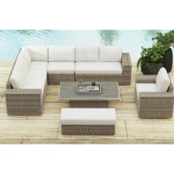 Mor Furniture Carmona Outdoor Coffee Table In Natural