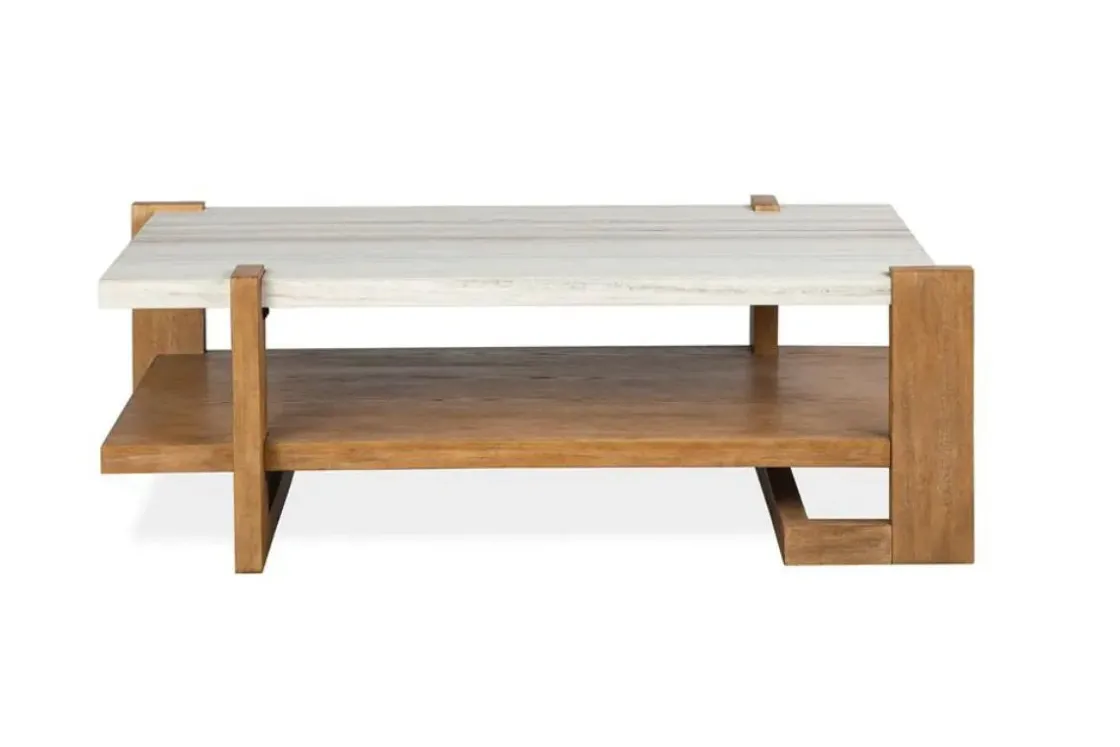 Mor Furniture Carrington Coffee Table In Honey Wheat