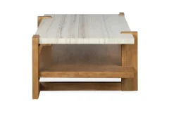 Mor Furniture Carrington Coffee Table In Honey Wheat