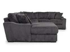 Mor Furniture Casper 4 Piece Loveseat Chaise Sectional In Pony Slate, Left Facing