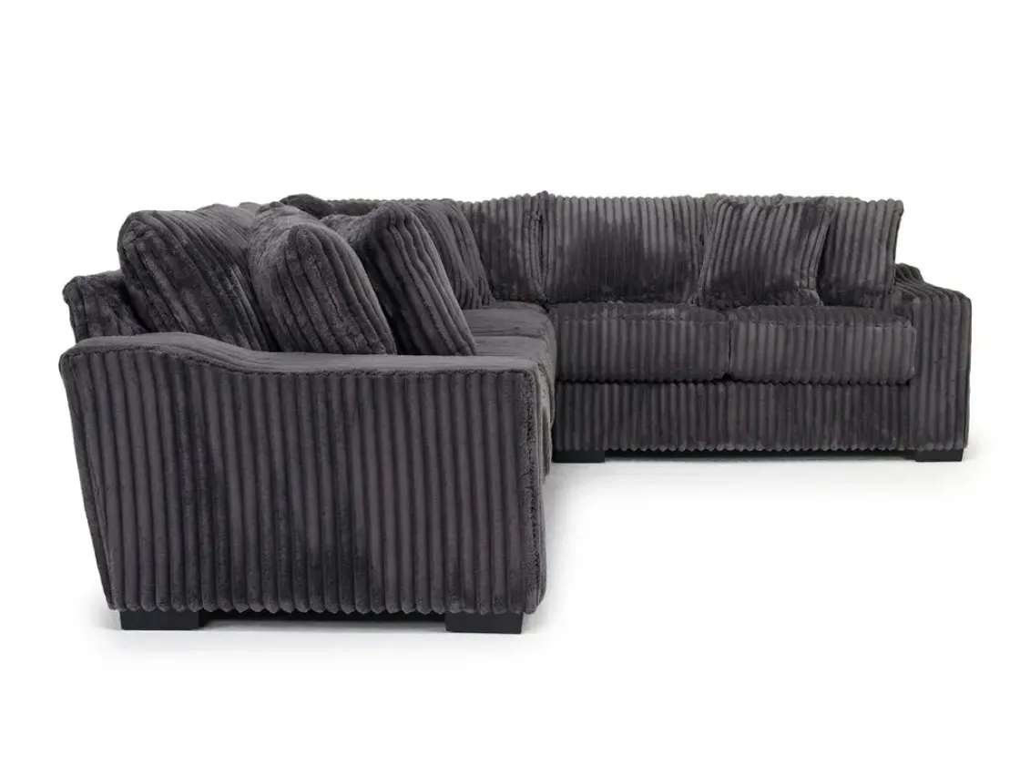 Mor Furniture Casper 3 Piece Sofa Sectional In , Left Facing