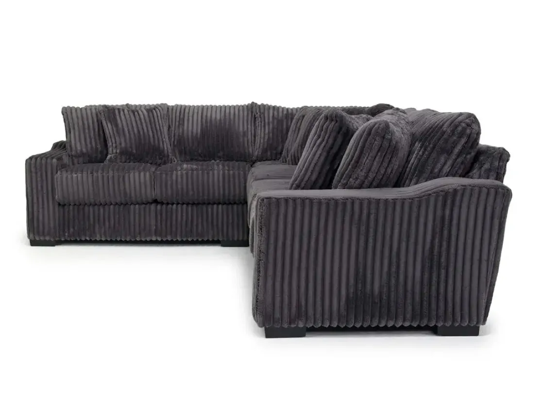 Mor Furniture Casper 3 Piece Sofa Sectional In , Left Facing