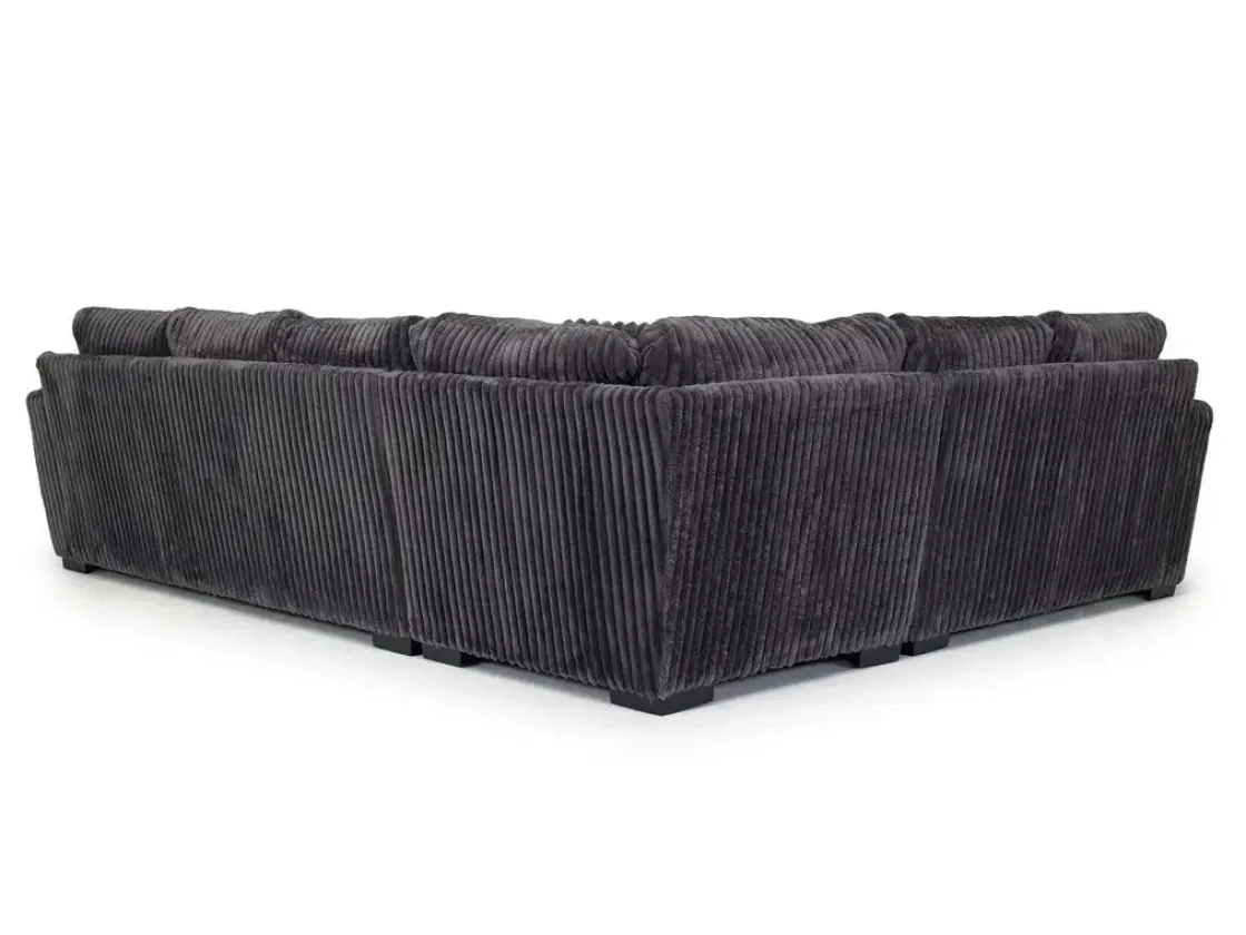 Mor Furniture Casper 3 Piece Sofa Sectional In , Left Facing