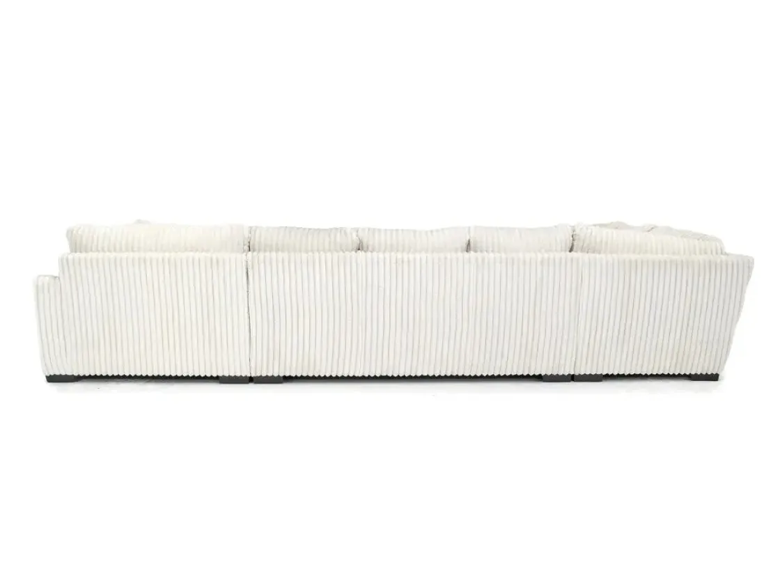Mor Furniture Casper 4 Piece Xl Sofa Chaise Sectional In Pony Slate, Left Facing
