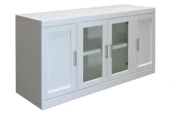 Mor Furniture Catalina Media Console In White, 56 Inch