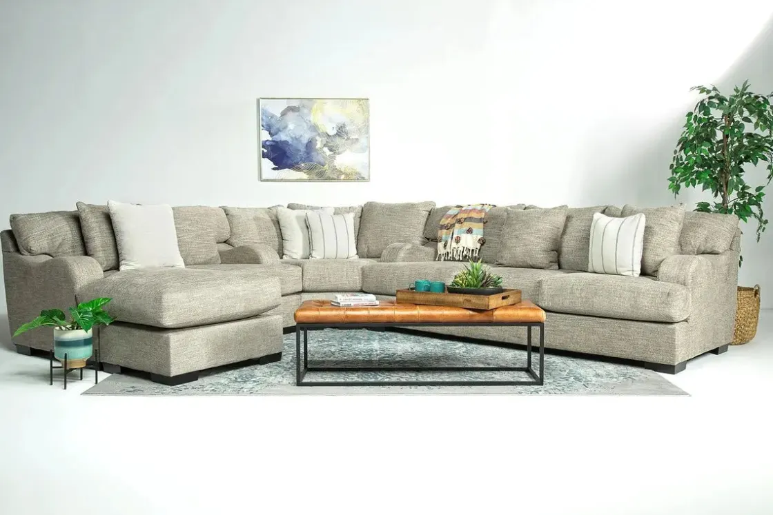 Mor Furniture Catamaran 3 Piece Reversible Chaise Sectional - Custom Order