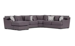 Mor Furniture Catamaran Crypton Performance 3 Piece Sectional – Custom Order