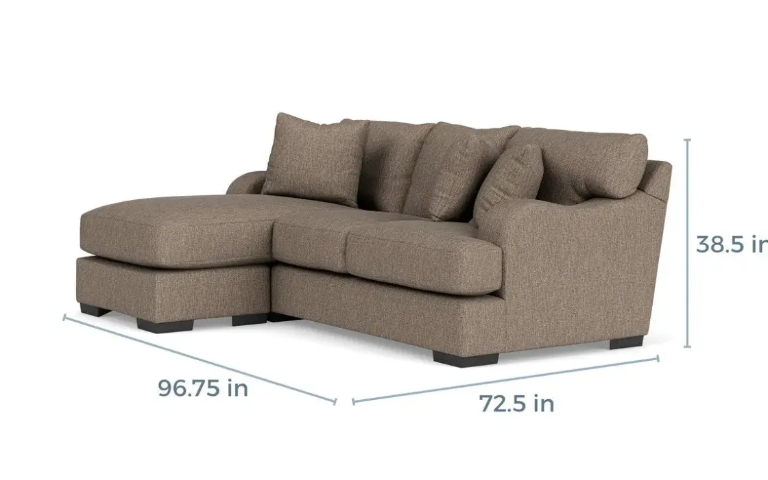 Mor Furniture Catamaran Reversible Sofa Chaise In
