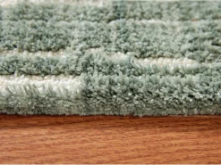 Mor Furniture Cayworth Rug In Teal/White, 5x7