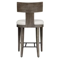 Mor Furniture Celini Outdoor Counter Height Stool In Brown