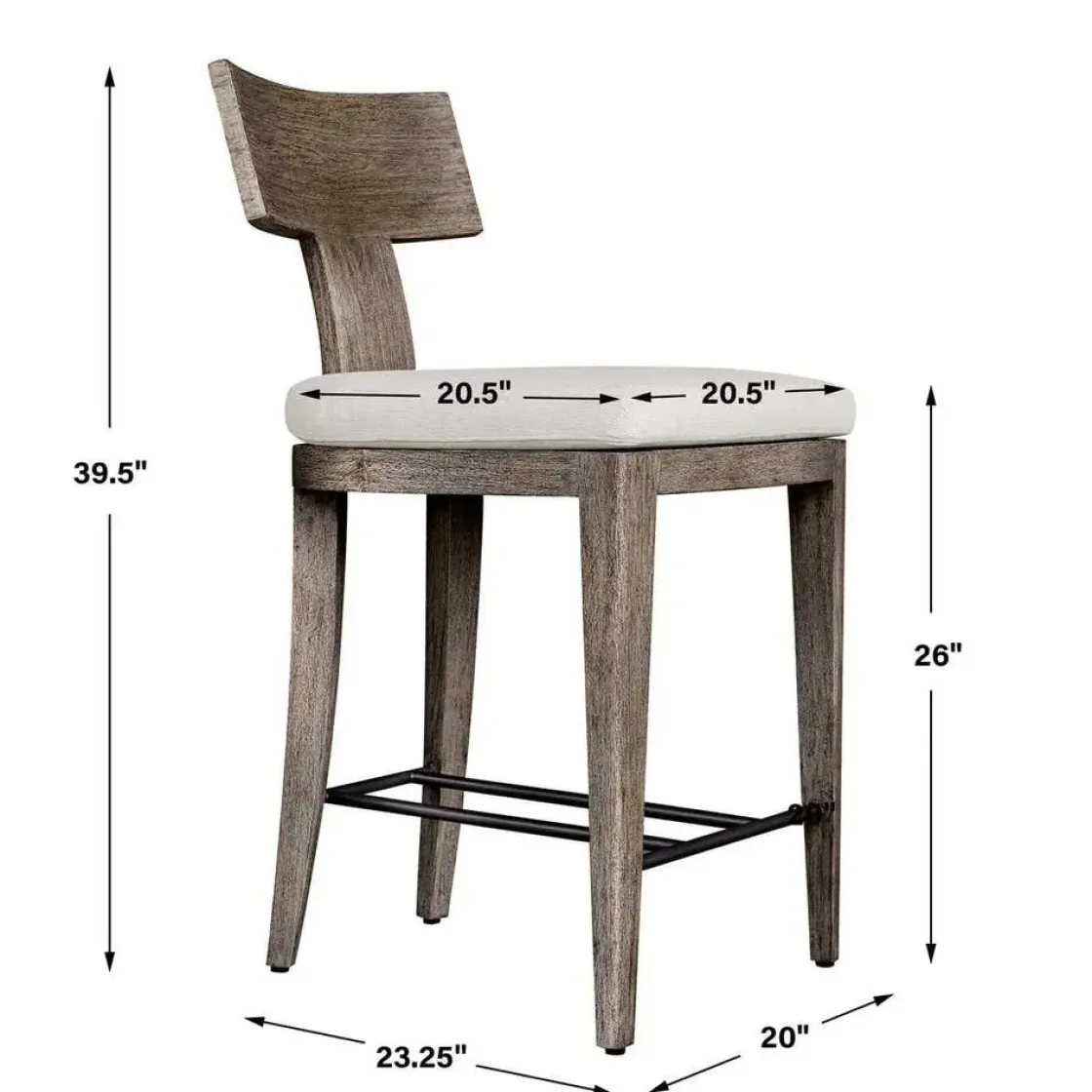 Mor Furniture Celini Outdoor Counter Height Stool In Brown