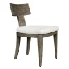 Mor Furniture Celini Outdoor Side Chair In Brown, Set Of 2