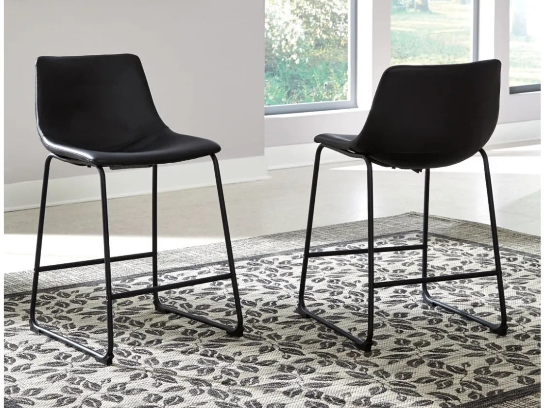 Mor Furniture Centiar Bar Height Stool In White