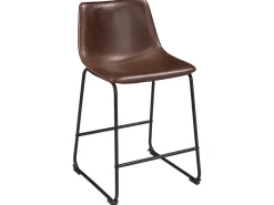 Mor Furniture Centiar Counter Height Stool In Gray