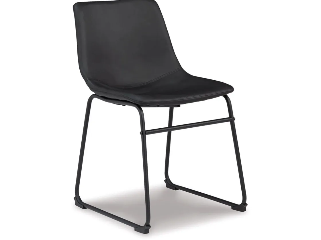 Mor Furniture Centiar Side Chair In Black