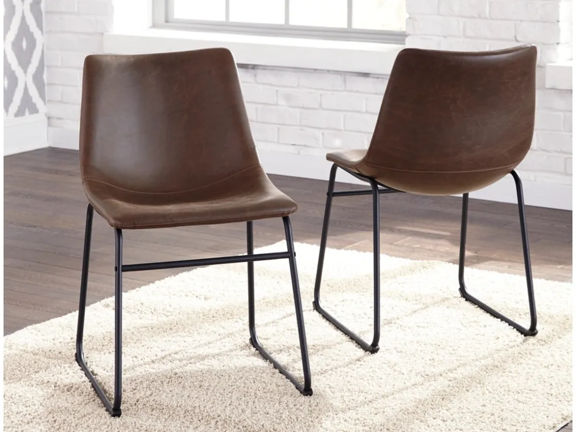 Mor Furniture Centiar Side Chair In Black