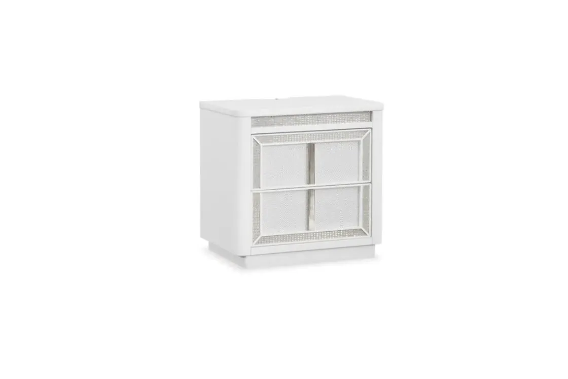 Mor Furniture Chalanna Nightstand In White