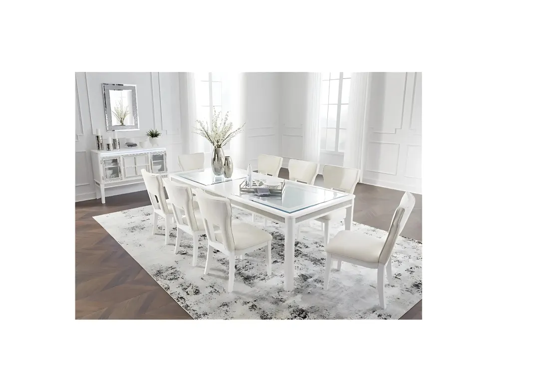 Mor Furniture Chalanna Server In White