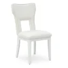 Mor Furniture Chalanna Upholstered Side Chair In White, Set Of 2