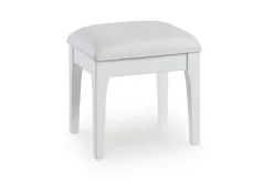 Mor Furniture Chalanna Vanity, Mirror & Stool In White